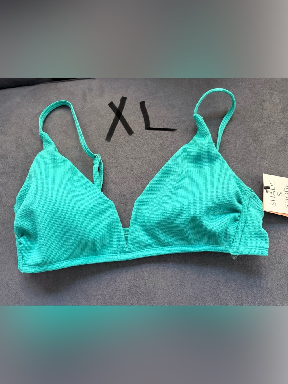 Turquoise Women’s Bikini Top